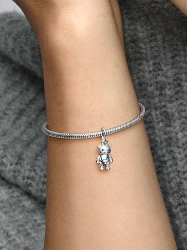 Charms-zawieszka Ruchomy miś