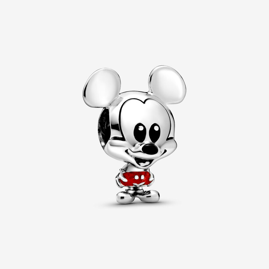 Disney Charms z Myszką Miki w czerwonych spodenkach image number 0