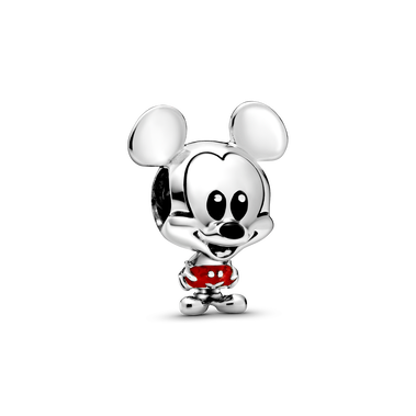 Disney Charms z Myszką Miki w czerwonych spodenkach