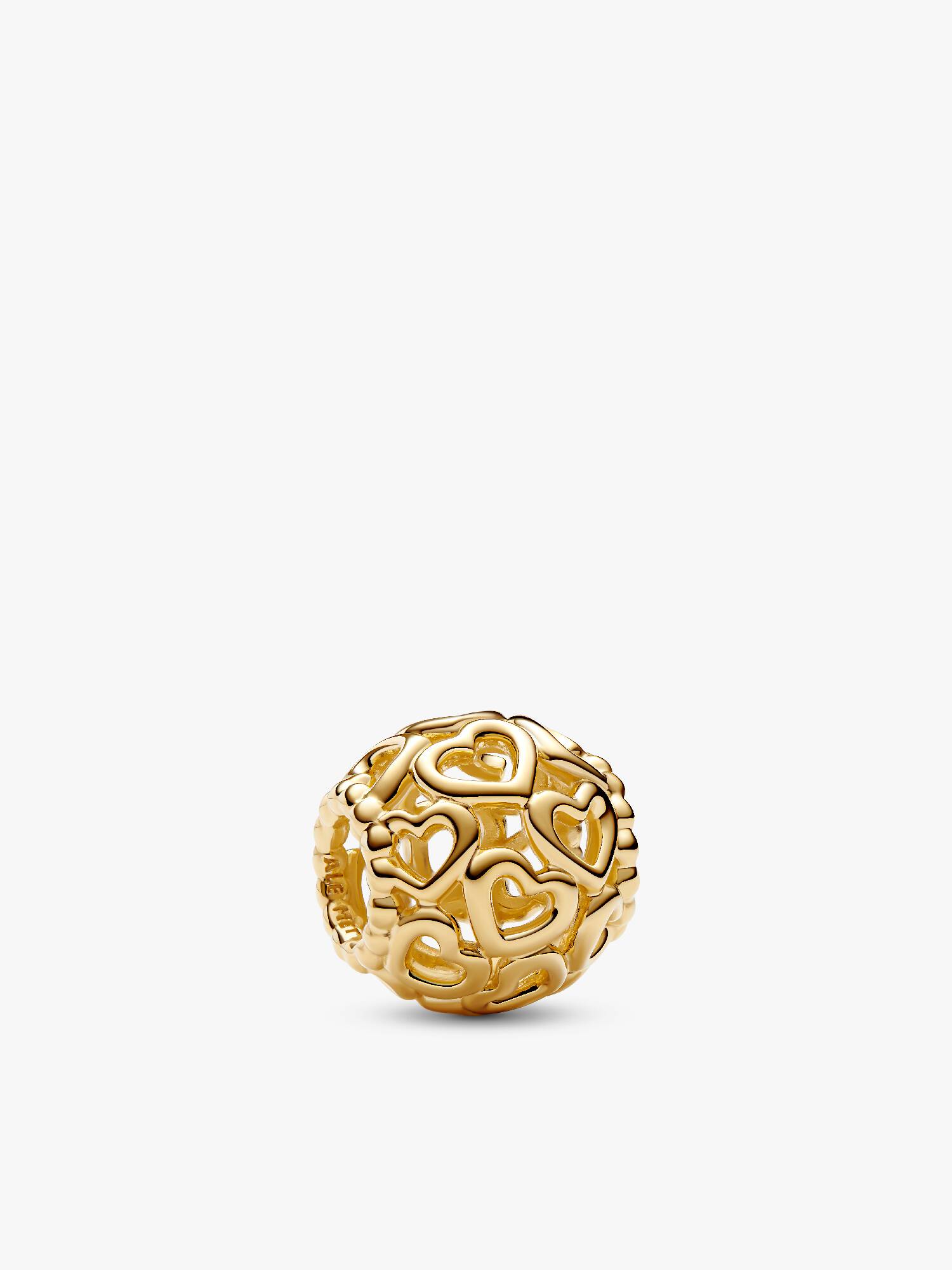 Ażurowy charms serce