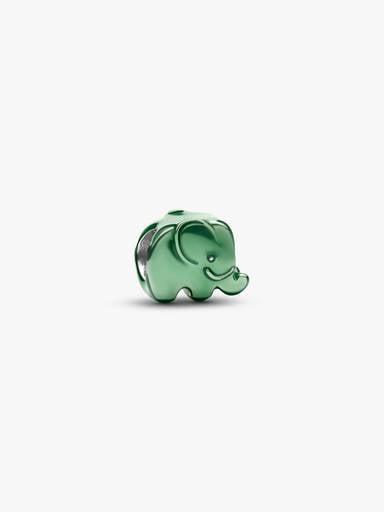 Mały charms Zielony słonik