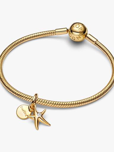 Podwójny charms-zawieszka Rozgwiazda