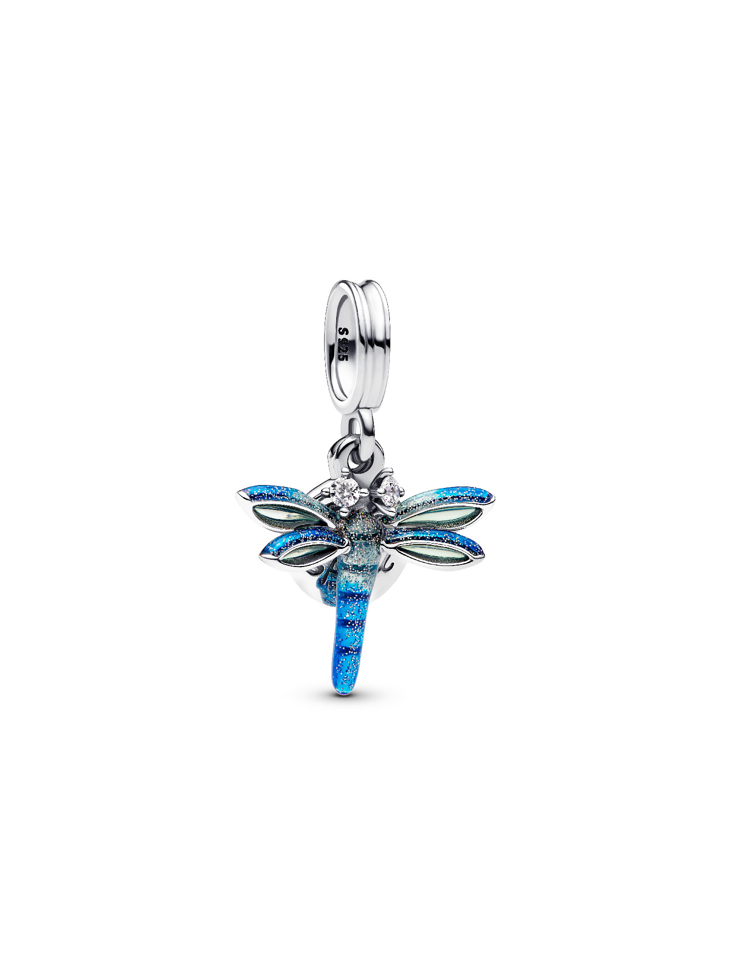 Podwójny charms-zawieszka Ważka
