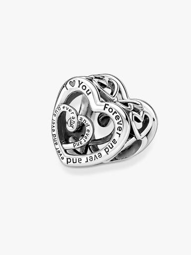 Charms Splecione serca