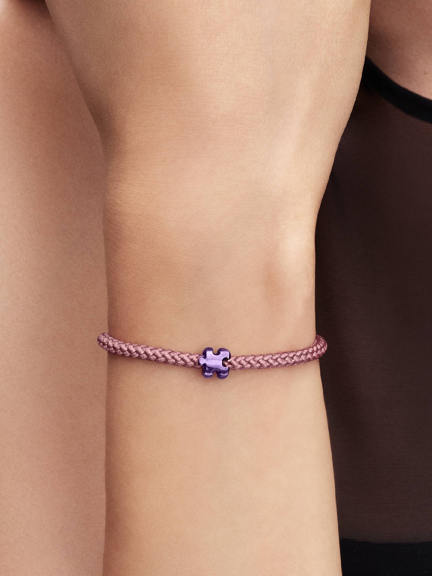 Mały charms Fioletowy puzzel