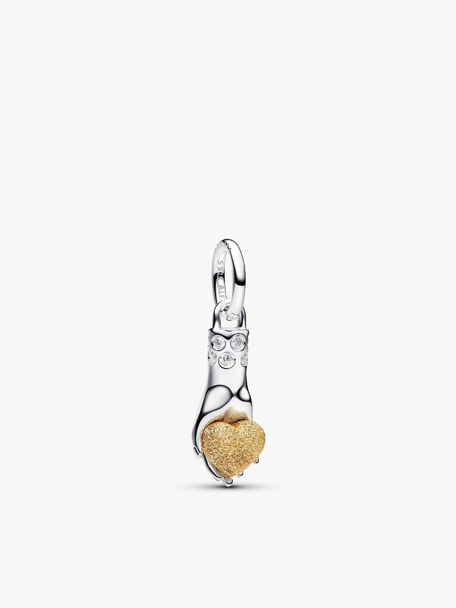 Pat McGrath Dwutonowy charms-zawieszka Dłoń pełna miłości