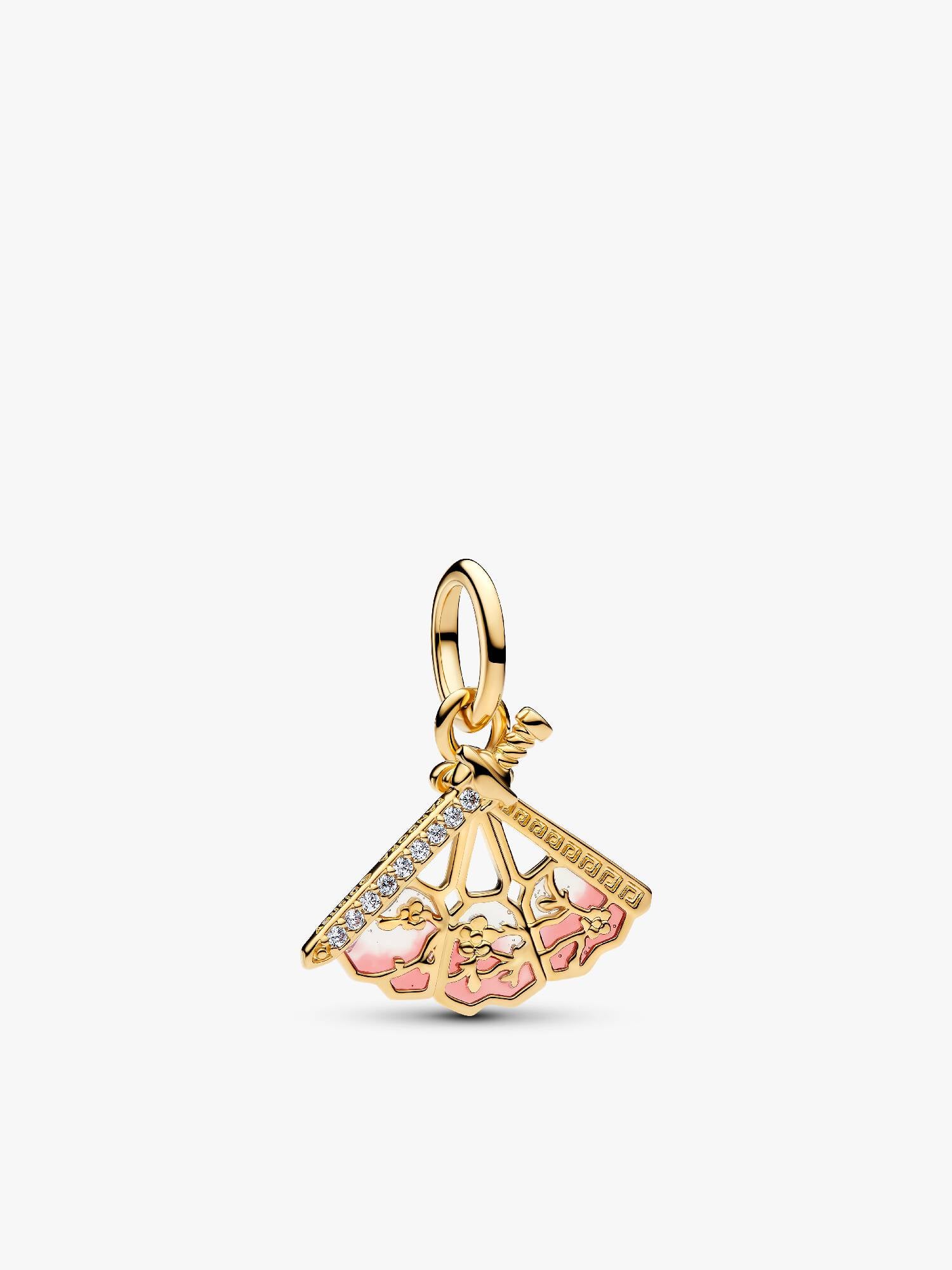 Charms-zawieszka Disney Mulan Wachlarz 