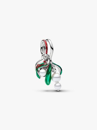 Charms-zawieszka Jemioła, Platerowane platyną