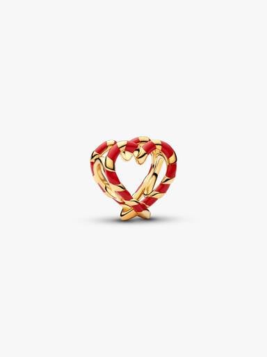 Ażurowy charms Cukrowe serce