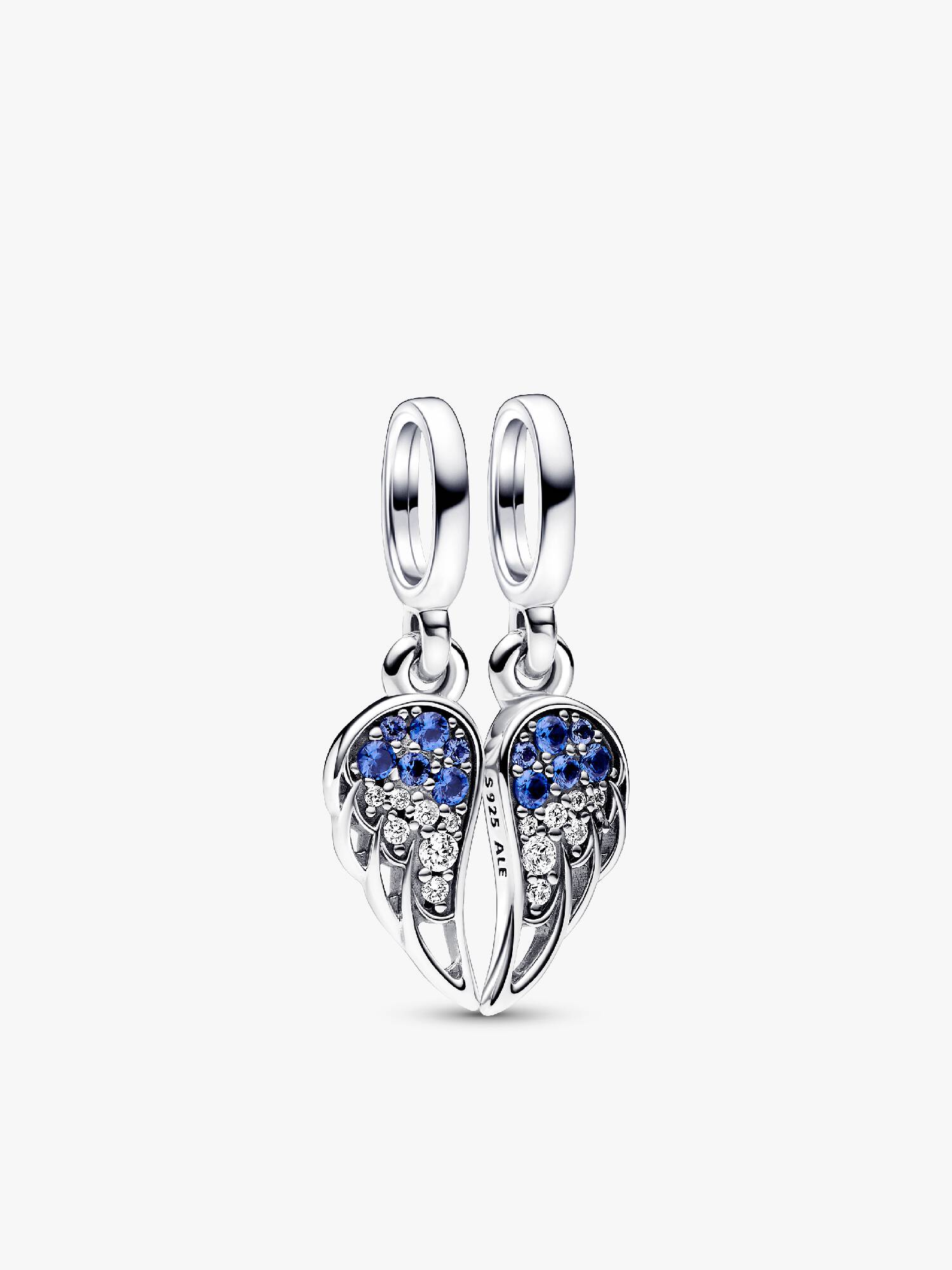 Rozdzielany charms-zawieszka Skrzydła anioła