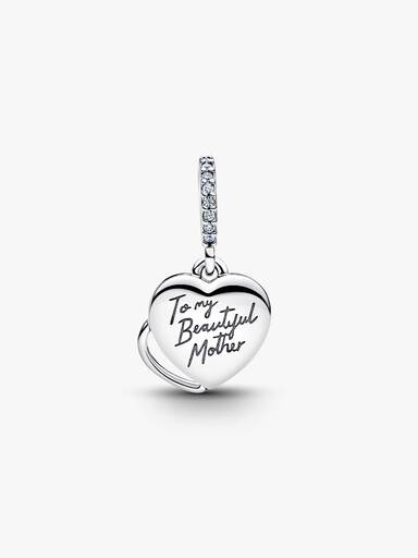 Podwójny charms-zawieszka Mama jest piękna