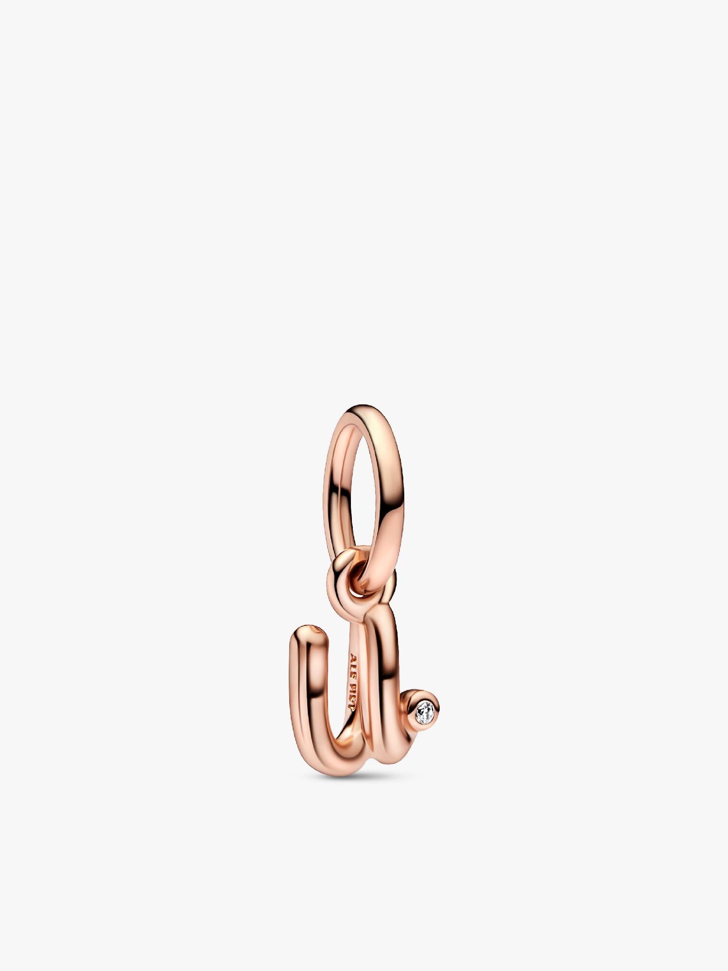 Charms-zawieszka Litera "u"