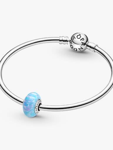 Charms Opalizujący Błękit Oceanu
