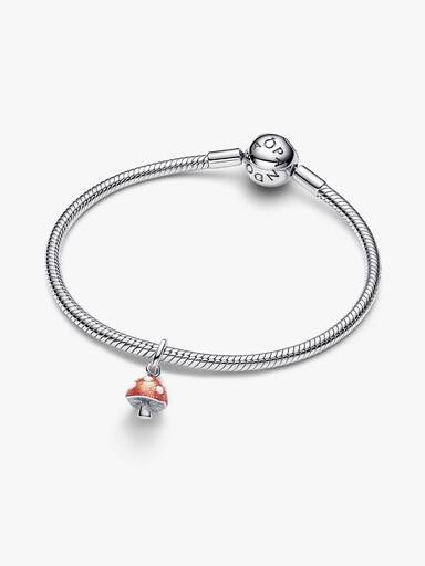 Charms-zawieszka świecący w ciemności Grzybek