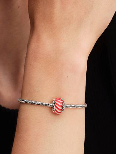 Charms Cukierek ze szkła Murano