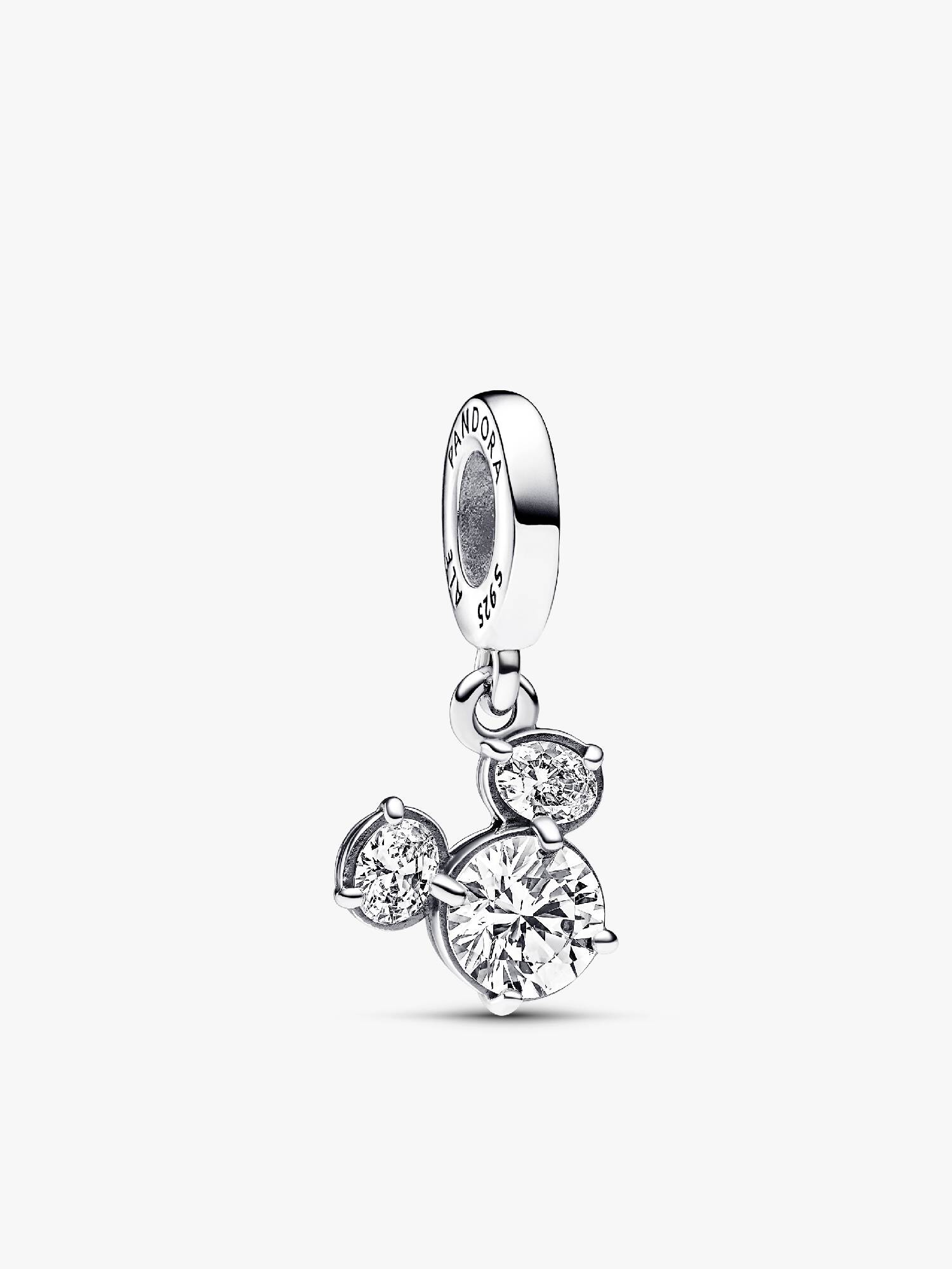 Lśniący charms-zawieszka Disney w kształcie głowy Myszki Miki