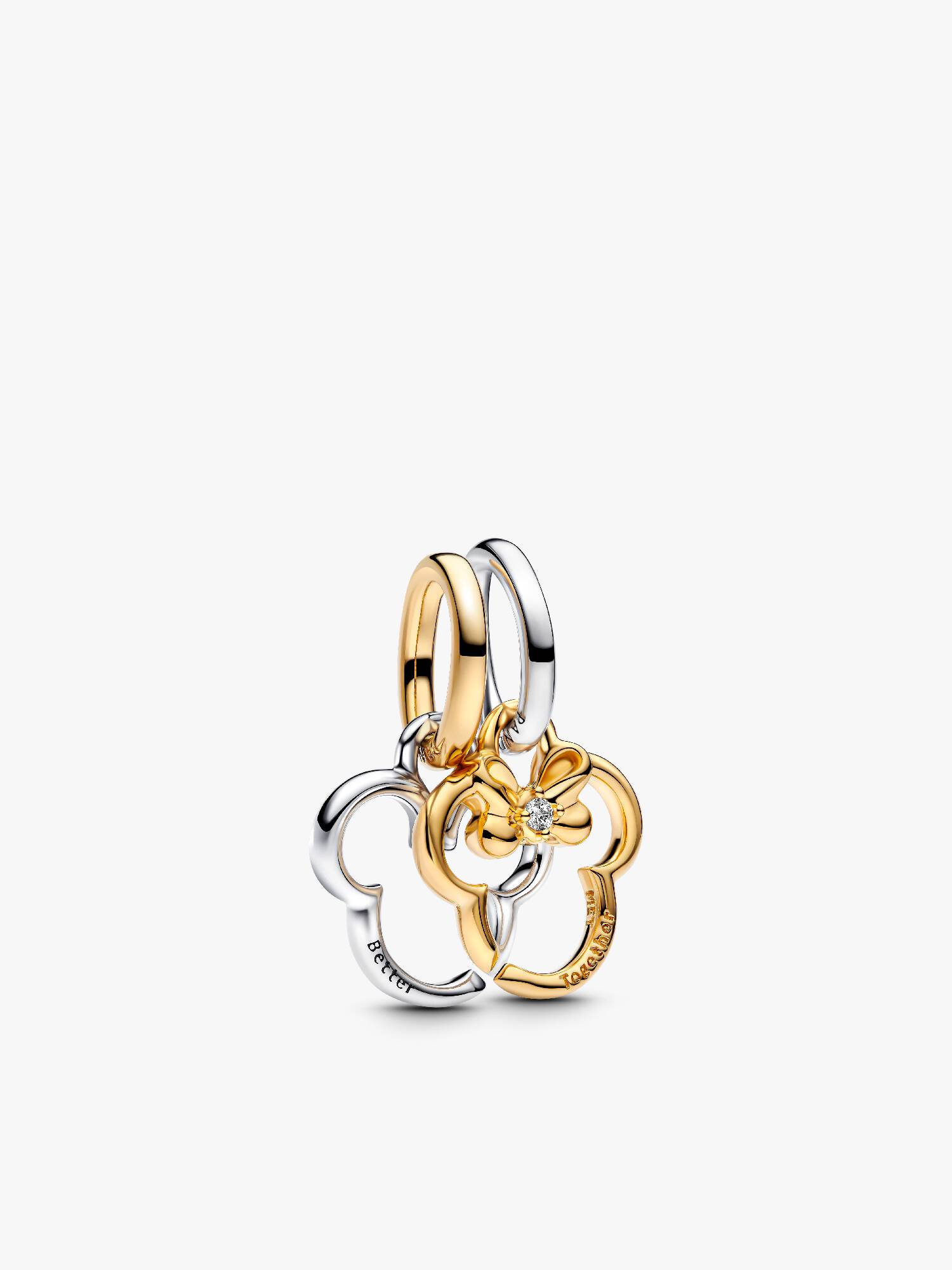 Rozdzielany charms-zawieszka Disney Myszki Miki i Minnie