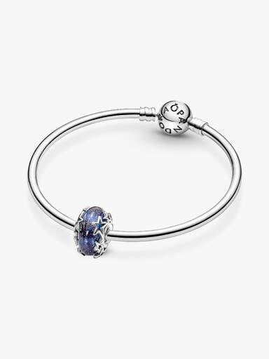Charms Murano Błękitna galaktyka i gwiazda
