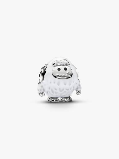Charms Śniegowy yeti, Platerowane platyną