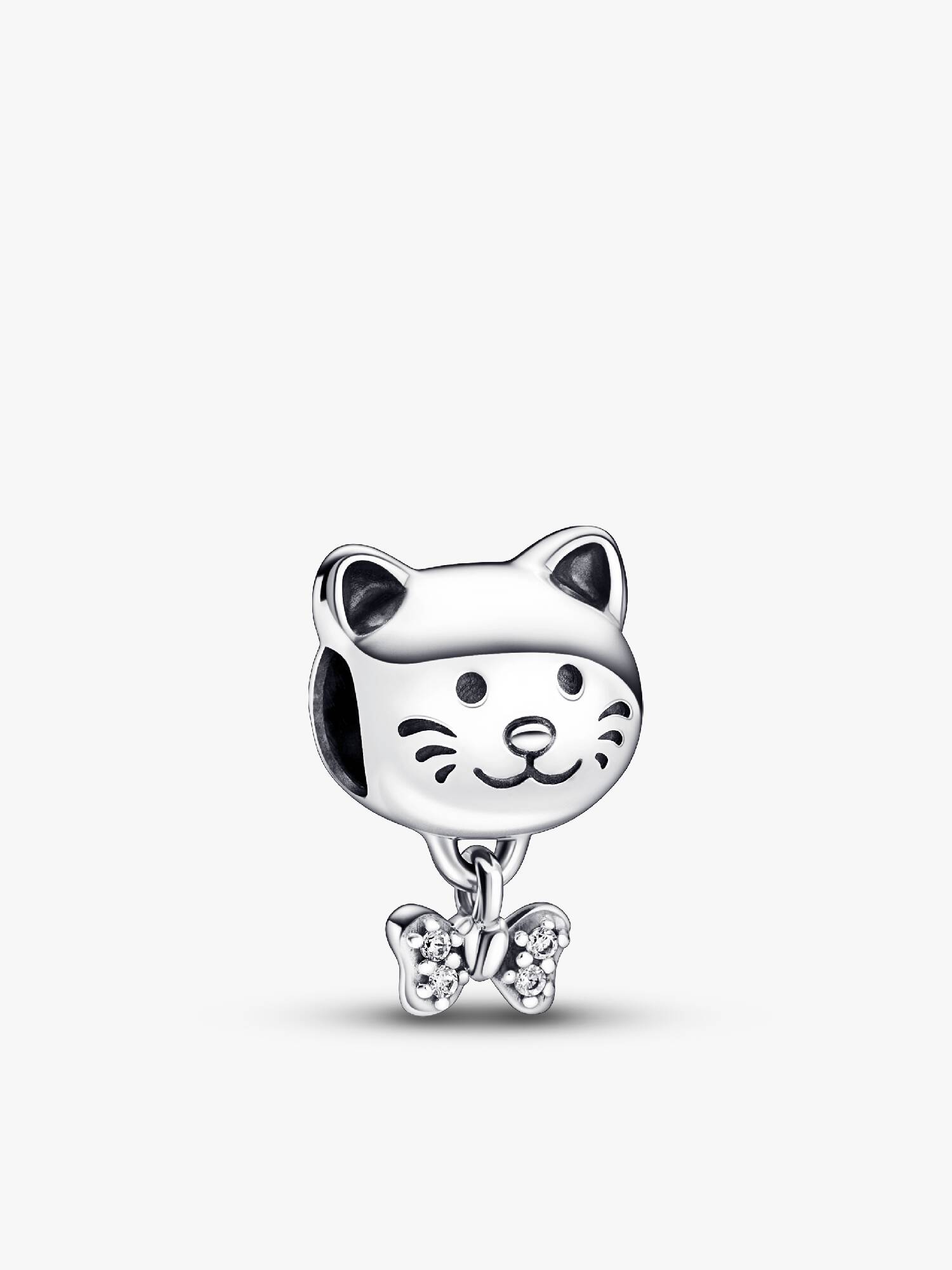 Charms Kotek z kokardką