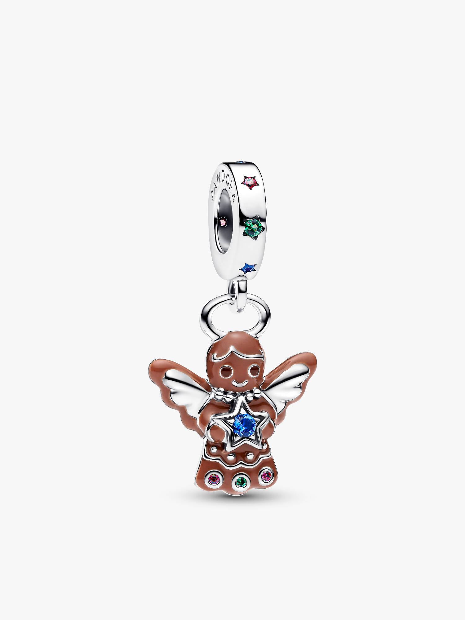 Charms-zawieszka Piernikowy aniołek