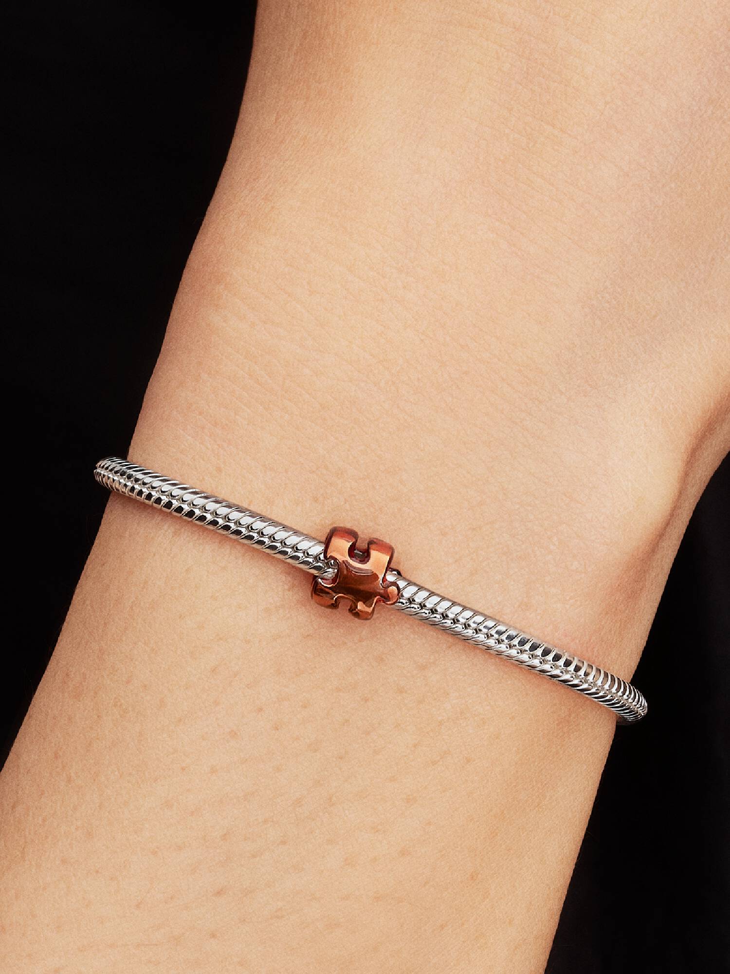 Mały charms Pomarańczowy puzzel