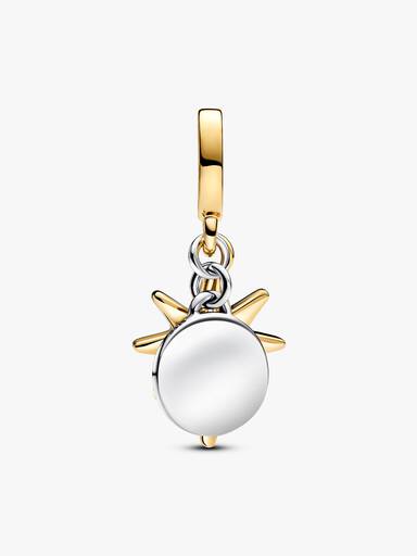 Charms-zawieszka do grawerowania Gwiazda Polarna z diamentem wyhodowanym w laboratorium