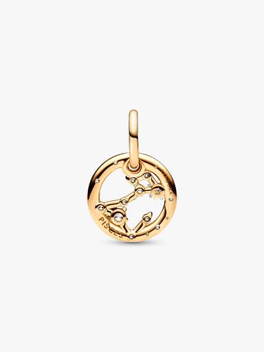 Charms-zawieszka ze znakiem zodiaku Ryby