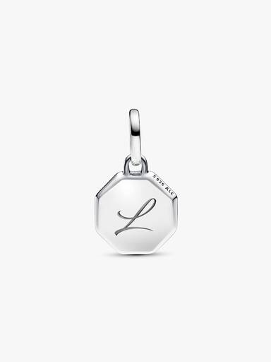 Mały turkusowy charms-medalion do grawerowania