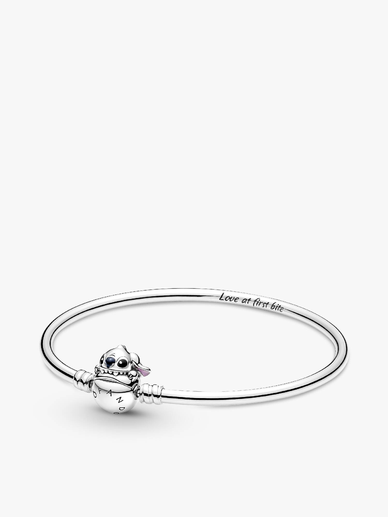 Bransoletka typu bangle Pandora Moments z Gryzącym Stichem od Disneya