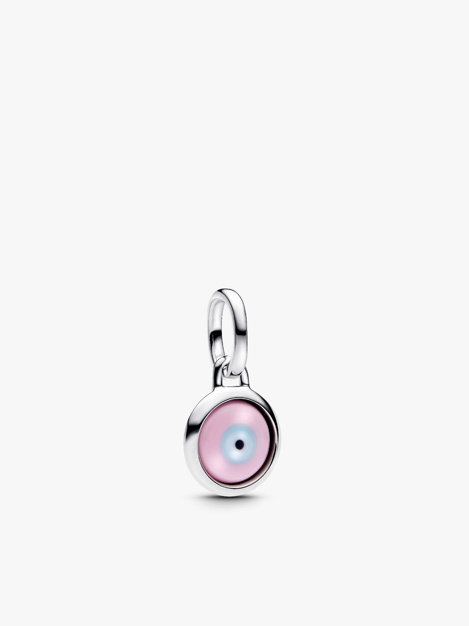 Mały charms-zawieszka ze szkła Murano Złe oko