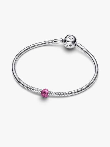 Mały charms Różowa biedronka