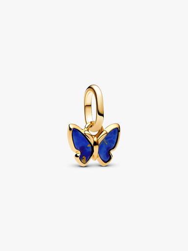 Mały charms-zawieszka Niebieski motyl