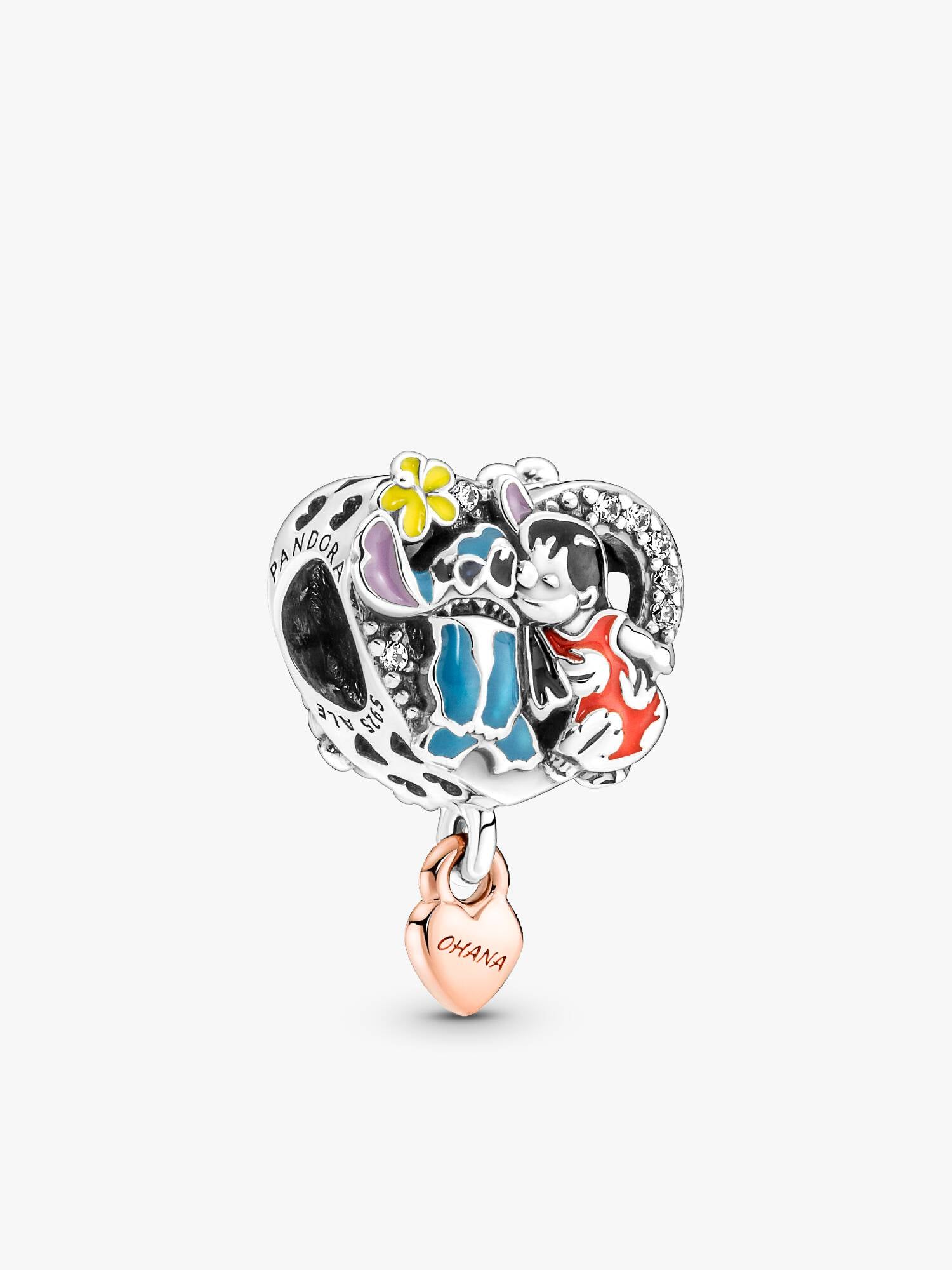 Charms inspirowany Ohana Lilo i Stitch od Disneya