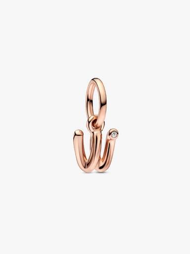 Charms-zawieszka Litera "w"