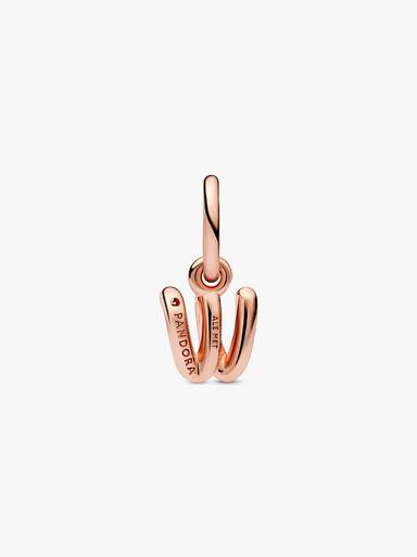Charms-zawieszka Litera "w"