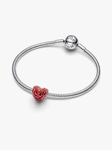 Charms Różane serce