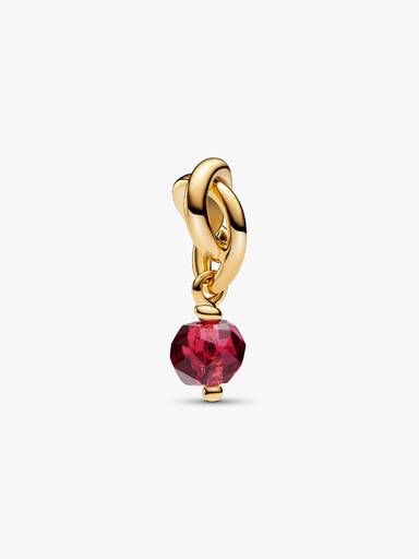 Charms-zawieszka Czerwony symbol wieczności
