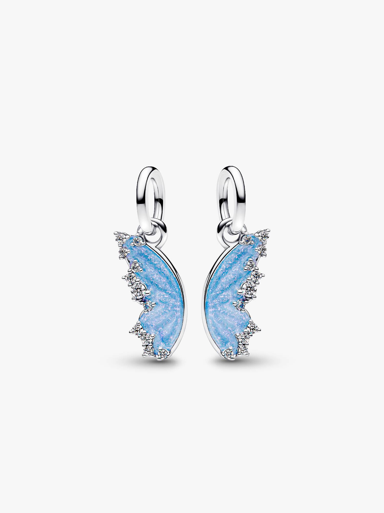 Rozdzielany charms-zawieszka Motyl