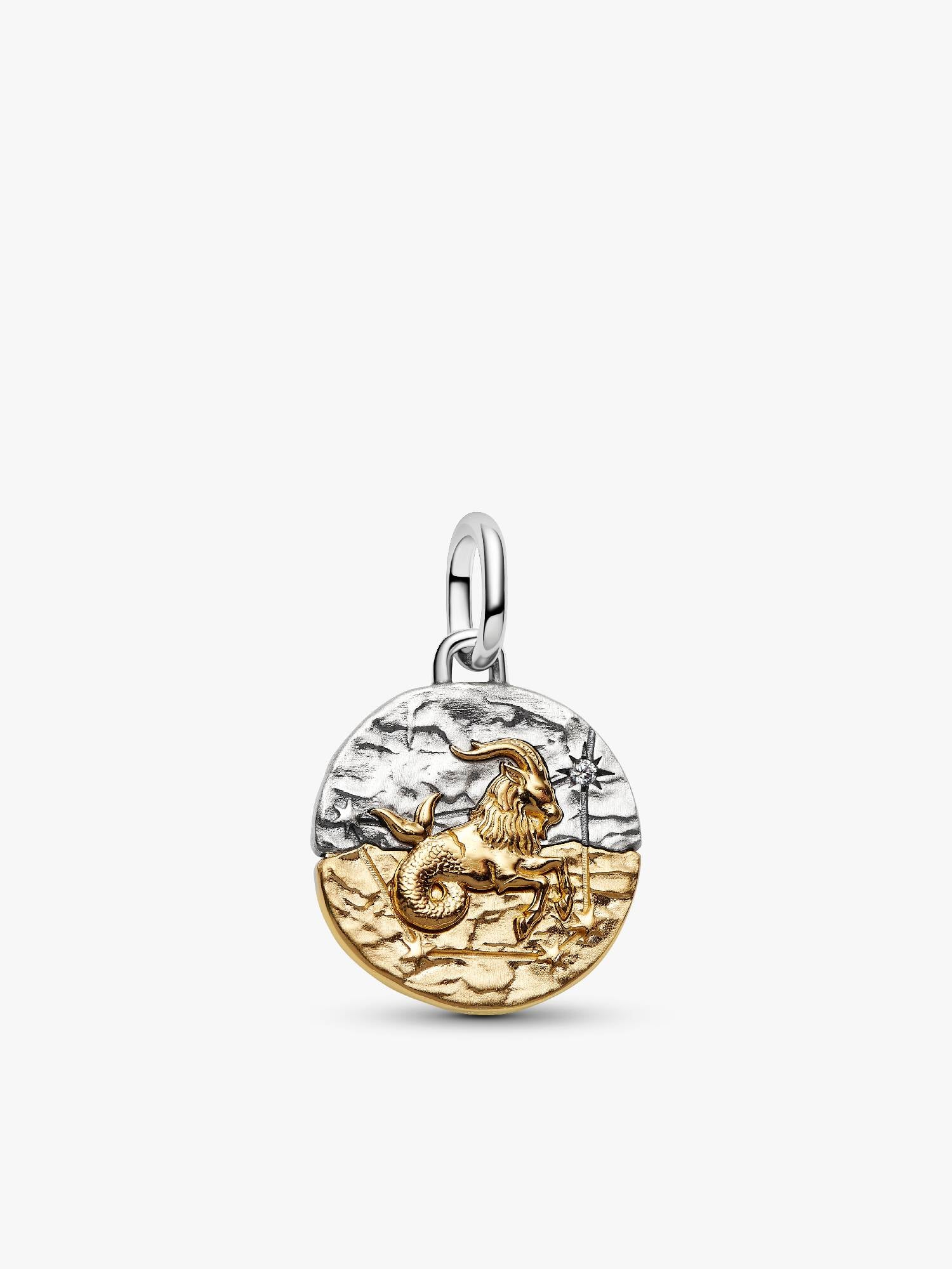 Charms-medalion ze znakiem zodiaku Koziorożec