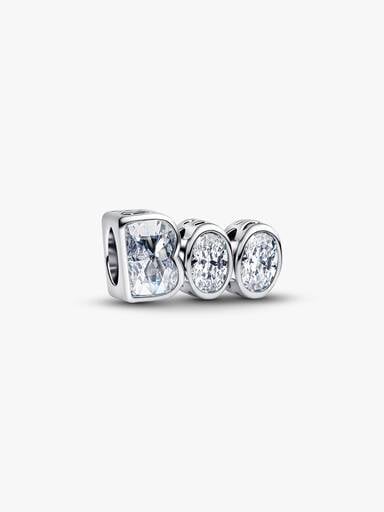 Świecący w ciemności charms BOO