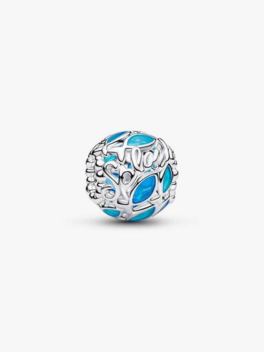 Ażurowy charms Pływająca rybka