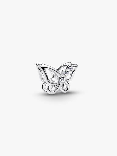Ażurowy charms Motyl