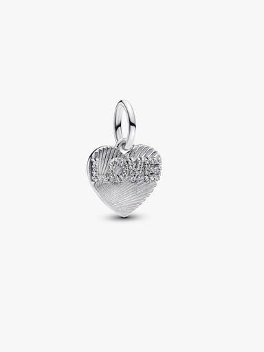 Charms-zawieszka do grawerowania Serce miłości