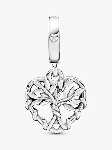 Charms-zawieszka w kształcie serca Drzewo genealogiczne