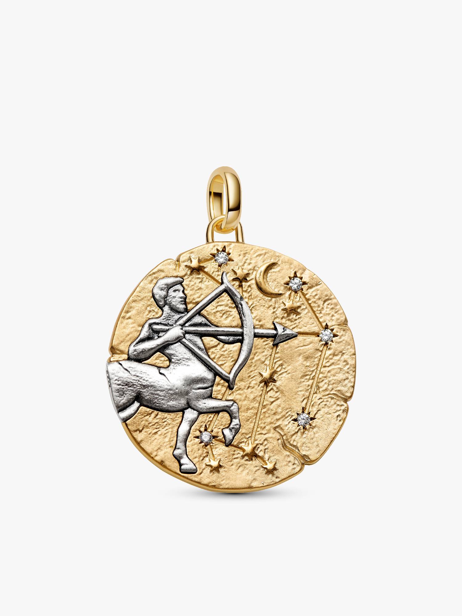 Duży medalion ze znakiem zodiaku Strzelec