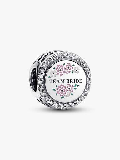 Charms z miejscem na grawer Team Bride