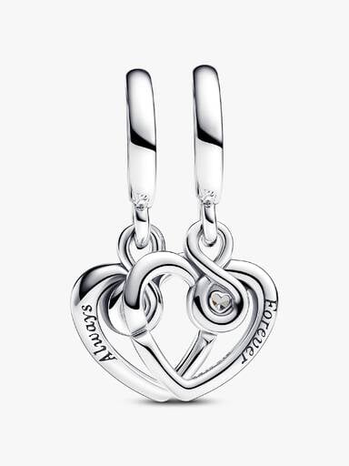 Rozdzielany charms-zawieszka Na zawsze przy Tobie