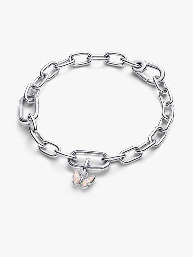 Mały charms-zawieszka Różowy motyl