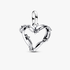 Charms-medalion Druciane serce Charms-medalion Druciane serce